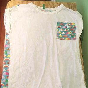 White&Blue Shirts w/ Pocket !